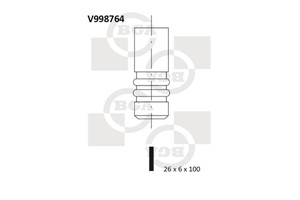 Innløpsventil, BMW,LAND ROVER,MG,ROVER, 11342247077, LGH101450