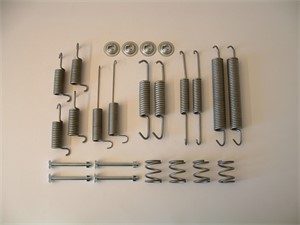 Tilbehørsett, bremsesko, Bak, Bakaksel, VW, 701 698 545