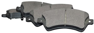 Bremseklosser sett, Foran, TOYOTA COROLLA, COROLLA Kombi, COROLLA Sedan, 0446502061, 0446502130
