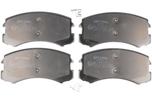 Bremseklosser sett, Framaksel, MITSUBISHI LANCER VII, LANCER Kombi VII, MN116604, MR569224, MR569225, MR569233, MZ690185