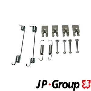 Tilbehørsett, bremsesko, Bakaksel, CITROËN,FIAT,LANCIA,OPEL,PEUGEOT,VAUXHALL, 430865, 430876, 77363848