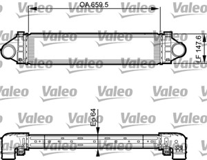 Ladeluftkjøler, FORD GALAXY II, MONDEO IV, MONDEO Sedan IV, MONDEO Turnier IV, S-MAX, 1496200, 1540035, 1593302, 1742236, 6G919L440BF