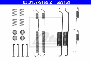Tilbehørsett, bremsesko, Bakaksel, CITROËN,FIAT,FORD,NISSAN,PEUGEOT, 4308 50, 44081-9C025, 44081-9C026, 44090-9C025, 94 04 308 508