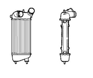 Ladeluftkjøler, CITROËN C3 I, C3 Pluriel, 0384G2, 240 410 01 15, A240 410 01 15, E256072