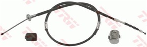 Kabel, parkeringsbremse, Høyre bak, TOYOTA STARLET, 46420-18030