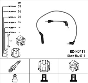 Tennledningssett, HYUNDAI SONATA II, SONATA III, 27501-32C00