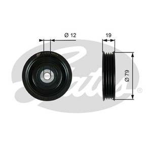Strammerull, kilerem med ribber, NISSAN CABSTAR, NP300 NAVARA, NP300 NAVARA Flak/chassi, NT400 CABSTAR, PATHFINDER III, 11925VC80A, 1192