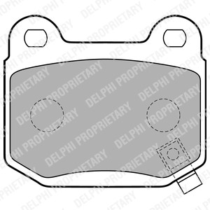 Bremseklosser sett, Bakaksel, MITSUBISHI,NISSAN,SUBARU, 26696-FE000, 26696-FE001, 26696-FE080, 26696-FE081, 26696-FG000, 4406012U87, 440