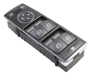 Bryter, vindusløfter, På førersiden, MERCEDES-BENZ, 204 905 53 02, A 204 905 53 02 9107, A 204 905 53 02