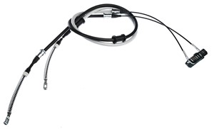 Kabel, parkeringsbremse, Bakre venstre, Høyre bak, OPEL,VAUXHALL, 05 22 600, 05 22 640, 5 22 600, 5 22 640, 90373856, 90538629