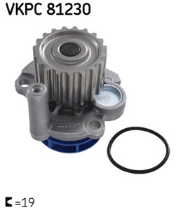 Vannpumpe, AUDI,DODGE,FORD,JEEP,MITSUBISHI,SEAT,SKODA,VW, 038 121 011 C, 038 121 011 D, 038 121 011 G, 038 121 011 GX, 038 121 011 H, 03