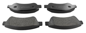 Bremseklosser sett, Framaksel, CITROËN,DS,PEUGEOT, 16 104 896 80, 16 112 939 80, 16 140 058 80, 4252.18, 4252.21, 4252.38, 4252.39, 4252