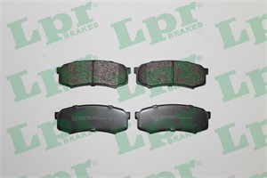 Bremseklosser sett, Bakaksel, MITSUBISHI,TOYOTA, 0446560010, 0446660010, 0446660020, 0446660050, 0446660080, 0446660090, 0446660140, 044