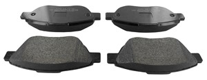 Bremseklosser sett, Framaksel, CITROËN,PEUGEOT, 16 11 140 780, 1611140780, 1611140980, 1611718780, 1611838880, 1613704080, 1617256680, 1