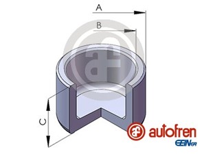 Stempel, bremseklave, Bakaksel, CITROËN XANTIA, XM, XM Break