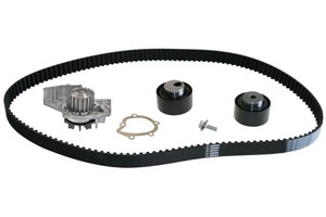 Vannpumpe + registerreimssett, CITROËN,FIAT,LANCIA,PEUGEOT,SUZUKI, 16091201, 1609120180, 16095246, 1609524680, 16095247, 1609524780