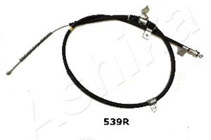 Kabel, parkeringsbremse, Bak, Høyre bak, MITSUBISHI PAJERO III, PAJERO Canvas Top III, MR407184