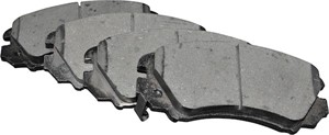 Bremseklosser sett, Foran, HYUNDAI COUPE, ELANTRA Sedan IV, SONATA IV, TUCSON, KIA MAGENTIS, SOUL I, SOUL II, SPORTAGE II, 581011FE00, 5