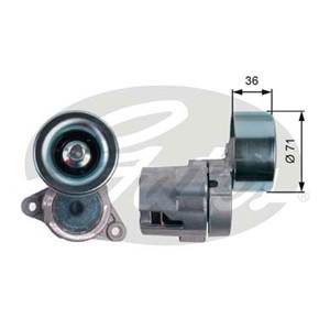 Strammerull, kilerem med ribber, MAZDA 3, 3 Sedan, 5, 6 Hatchback, 6 Kombi, 6 Sedan, 6 Station Wagon, RF7J-15-980, RF8D-15-980