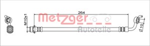 Bremseslange, Høyre bakaksel, TOYOTA RAV 4 III, RAV 4 IV, 90947-02E58, 90947-02F51, 90947-02G79