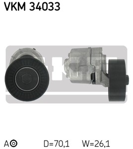 Strammerull, kilerem med ribber, Senter høyre, Senter, FORD,MAZDA, 1004549, 1E03-15-980, 96BF 6A228 AB