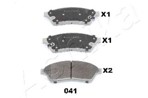 Bremseklosser sett, Framaksel, CADILLAC SRX, 20887798, 20983942