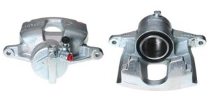 Bremsecaliper, Framaksel, Foran akselen, Høyre, FIAT BRAVO II, IDEA, STILO, LANCIA MUSA, YPSILON, 77364648, 9949342