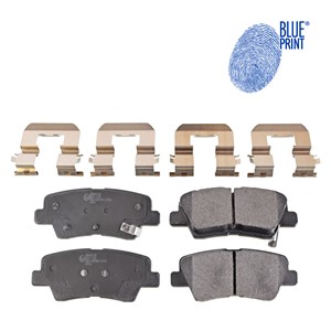 Bremseklosser sett, Bakaksel, HYUNDAI i10 II, 58302-B4A30
