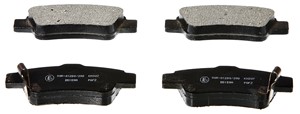 Bremseklosser sett, Bakaksel, HONDA CR-V III, CR-V IV, 43022SWWG00, 43022SWWG01, 43022SWWG02, 43022SWWG03, 43022T1GG000