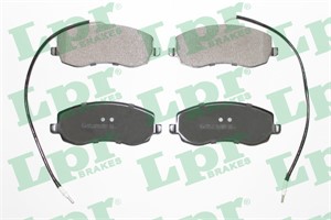 Bremseklosser sett, Framaksel, CITROËN C8, FIAT ULYSSE, LANCIA PHEDRA, PEUGEOT 807, 425394, 425395, 425495, 77364821