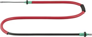 Kabel, parkeringsbremse, Bak, Bakre venstre, RENAULT MODUS / GRAND MODUS, 8200 269 350, 8200 673 245