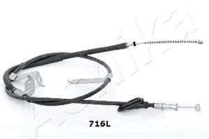 Kabel, parkeringsbremse, Bakre venstre, SUBARU IMPREZA Halvkombi, IMPREZA Sedan, 26051FG010