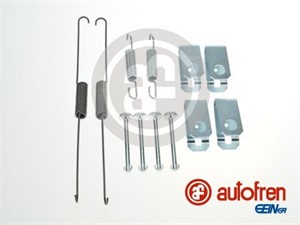 Tilbehørsett, bremsesko, Bakaksel, ISUZU D-MAX II, D-MAX Flak/chassi I, MITSUBISHI L200 / TRITON