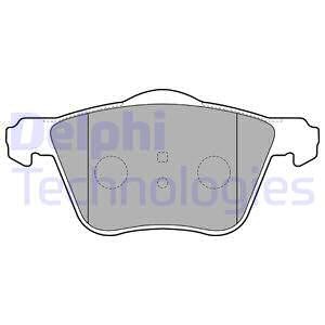 Bremseklosser sett, Framaksel, VOLVO S60 I, S80 II, V70 II, V70 III, XC70 II, XC90 I, XC90 VAN I, 274285, 30769122, 30793231, 30793265