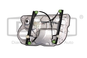 Vindusheis, Foran venstre, VW POLO, POLO Sedan IV, 6Q4837461D, 6Q4837461F