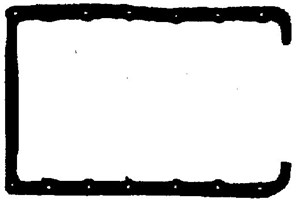 Tetning, oljepanne, FORD,MAZDA, 1075963, 1663138, 1665138, 1E07-10-431, 1E07-10-431A, 91FF6710AA, XS4Q6710BC