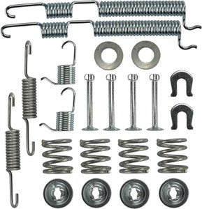 Tilbehørsett, bremsesko, Bakaksel, NISSAN MICRA I, 41007-65000