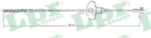 Kabel, parkeringsbremse, Foran, FORD FOCUS I, FOCUS Sedan I, FOCUS Turnier I, TOURNEO CONNECT, TRANSIT CONNECT, 1076707