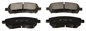 Bremseklosser sett, Framaksel, SUBARU, 26296AC040, 26296AC041, 26296AC050, 26296AC060, 26296AC070, 26296AC200, 26296AE020, 26296AE080, 2