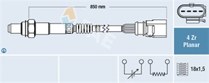 Lambdasonde, Bak, AUDI,SEAT,SKODA,VW, 06F 906 262 M, 06F 906 262 S
