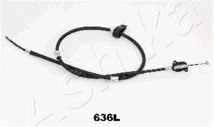 Kabel, parkeringsbremse, Bakre venstre, DAIHATSU CUORE IV, MOVE, 4643087208