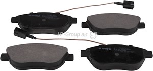 Bremseklosser sett, Framaksel, FIAT,LANCIA,OPEL,VAUXHALL, 1605164, 1605182, 1605267, 77364929, 77365311, 77365396, 95511378, 95515028, 9