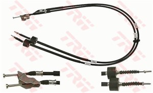 Kabel, parkeringsbremse, Bak, Høyre, Venstre, OPEL ZAFIRA A Minibus, minivan, VAUXHALL ZAFIRA A, 24425112, 24436476, 5 22 002, 5 22 004
