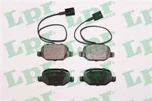 Bremseklosser sett, Bakaksel, ABARTH 500 / 595 / 695, 500C / 595C / 695C, FIAT 500, 77365754