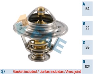 Termostat, kjølemiddel, OPEL,VAUXHALL, 1338005, 1338724, 8-97135-145-1, 8-98025-557-0, 97135145, 98025557