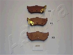 Bremseklosser sett, Bakaksel, HONDA,SUZUKI, 43022SA5506, 43022SA5950, 43022SA5N50, 5580064810, 5580064820, 5580064820000, 5580064B20, 55