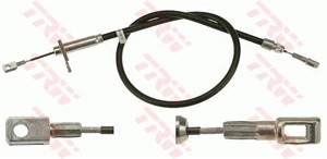 Kabel, parkeringsbremse, Bak, Venstre, MERCEDES-BENZ C-KLASS [W202], C-KLASS T-Model [S202], CLK [C208], CLK Cabriolet [A208], 202 420 0