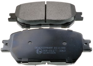 Bremseklosser sett, Framaksel, TOYOTA CAMRY Sedan, 04465 20260, 04465 33240, 04465 33250, 04465 33260, 04465 33320, 0446520260, 04465-33