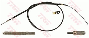 Kabel, parkeringsbremse, Bak, Bakre venstre, Venstre, SAAB 9000, 9000 Halvkombi, 8967481, 8967630