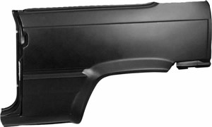 Sidevegg, Høyre bak, FIAT PANDA, PANDA Skåp/halvkombi, 0000005887878, 5887878